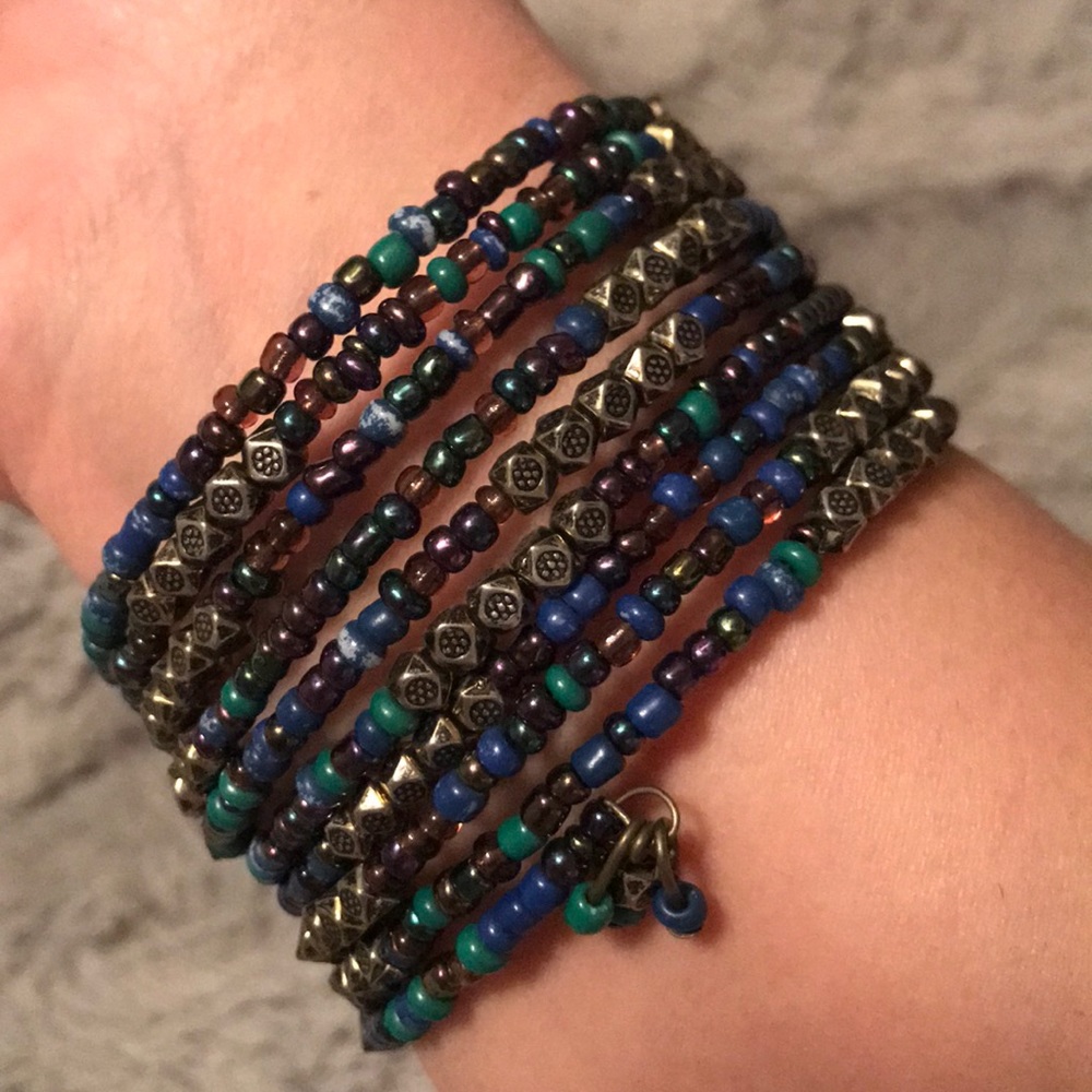 Beaded bracelet 💜